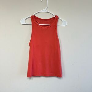 Lululemon Orange Racerback Tank 4 Women Athletic